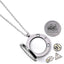 Harry Potter Silver Plated Charm Locket Necklace - Gift Arch