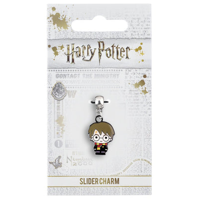 Harry Potter Silver Plated Chibi Harry Charm - Gift Arch