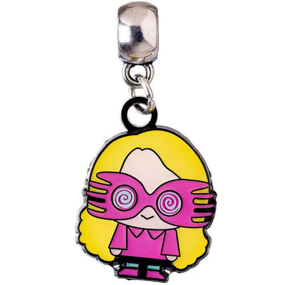 Harry Potter Silver Plated Chibi Luna Lovegood Charm - Gift Arch