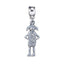 Harry Potter Silver Plated Dobby House Elf Charm - Gift Arch