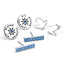 Harry Potter Silver Plated Earring Set Ravenclaw - Gift Arch