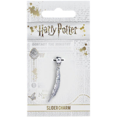 Harry Potter Silver Plated Feather Quill Charm - Gift Arch