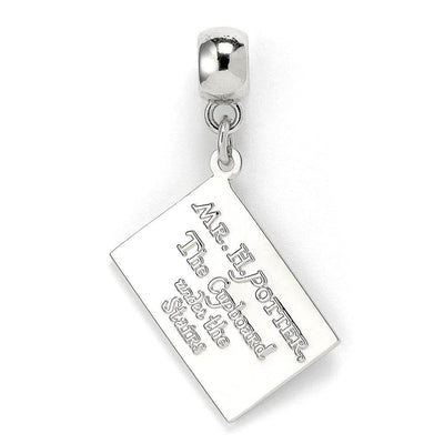 Harry Potter Silver Plated Hogwarts Letter Charm - Gift Arch