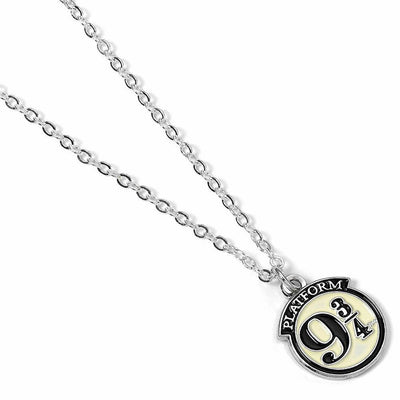 Harry Potter Silver Plated Necklace 9 & 3 Quarters - Gift Arch