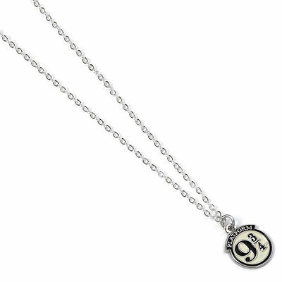 Harry Potter Silver Plated Necklace 9 & 3 Quarters - Gift Arch