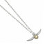 Harry Potter Silver Plated Necklace Golden Snitch - Gift Arch