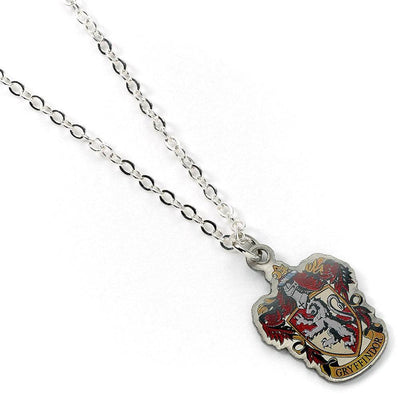 Harry Potter Silver Plated Necklace Gryffindor - Gift Arch