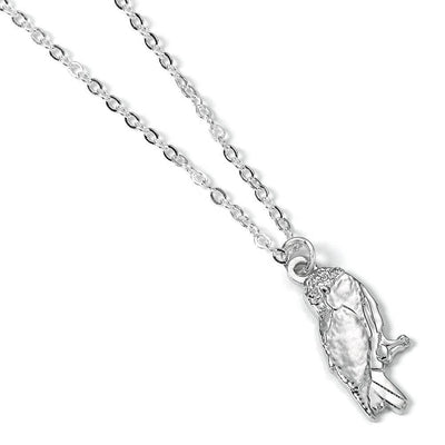 Harry Potter Silver Plated Necklace Hedwig Owl - Gift Arch