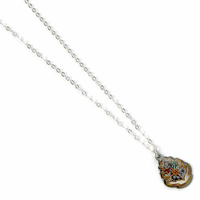 Harry Potter Silver Plated Necklace Hogwarts - Gift Arch