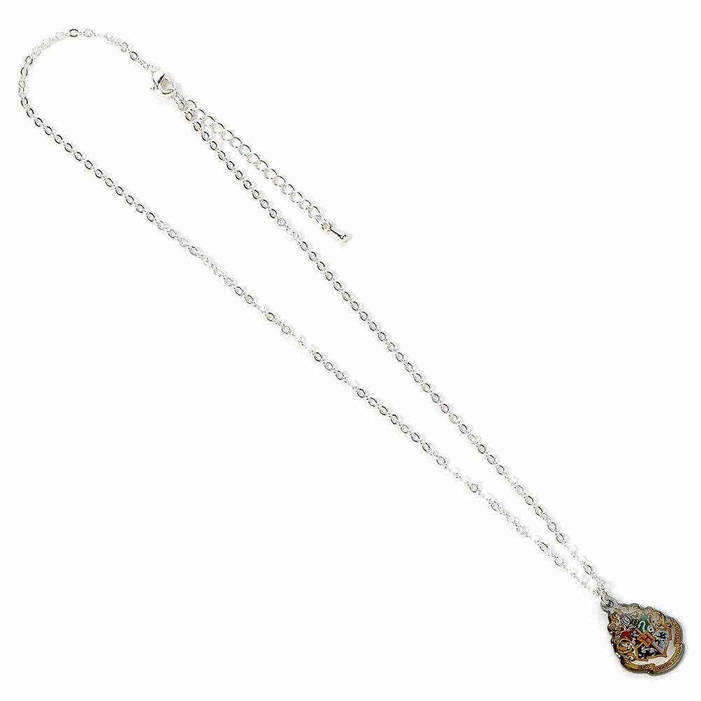 Harry Potter Silver Plated Necklace Hogwarts - Gift Arch