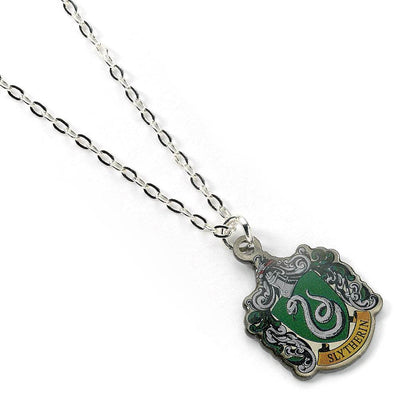 Harry Potter Silver Plated Necklace Slytherin - Gift Arch