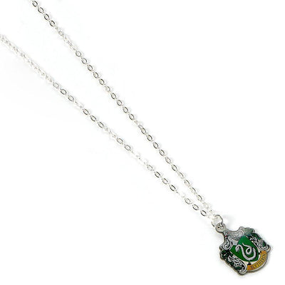 Harry Potter Silver Plated Necklace Slytherin - Gift Arch