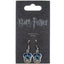 Harry Potter Silver Plated Ravenclaw Hook Earrings - Gift Arch