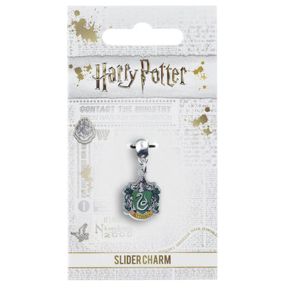 Harry Potter Silver Plated Slytherin Charm - Gift Arch