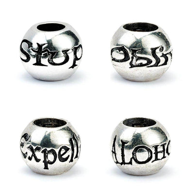 Harry Potter Silver Plated Spell Bead Charm Set - Gift Arch