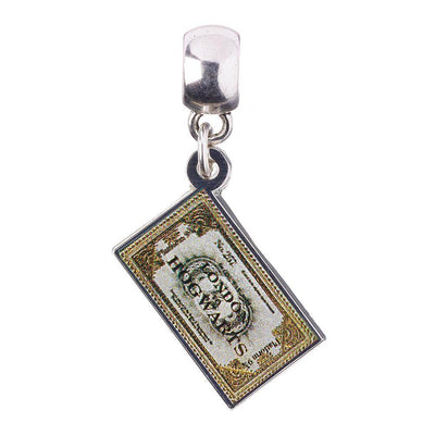 Harry Potter Silver Plated Ticket Charm - Gift Arch