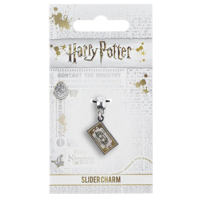 Harry Potter Silver Plated Ticket Charm - Gift Arch