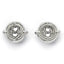Harry Potter Silver Plated Time Turner Stud Earrings - Gift Arch