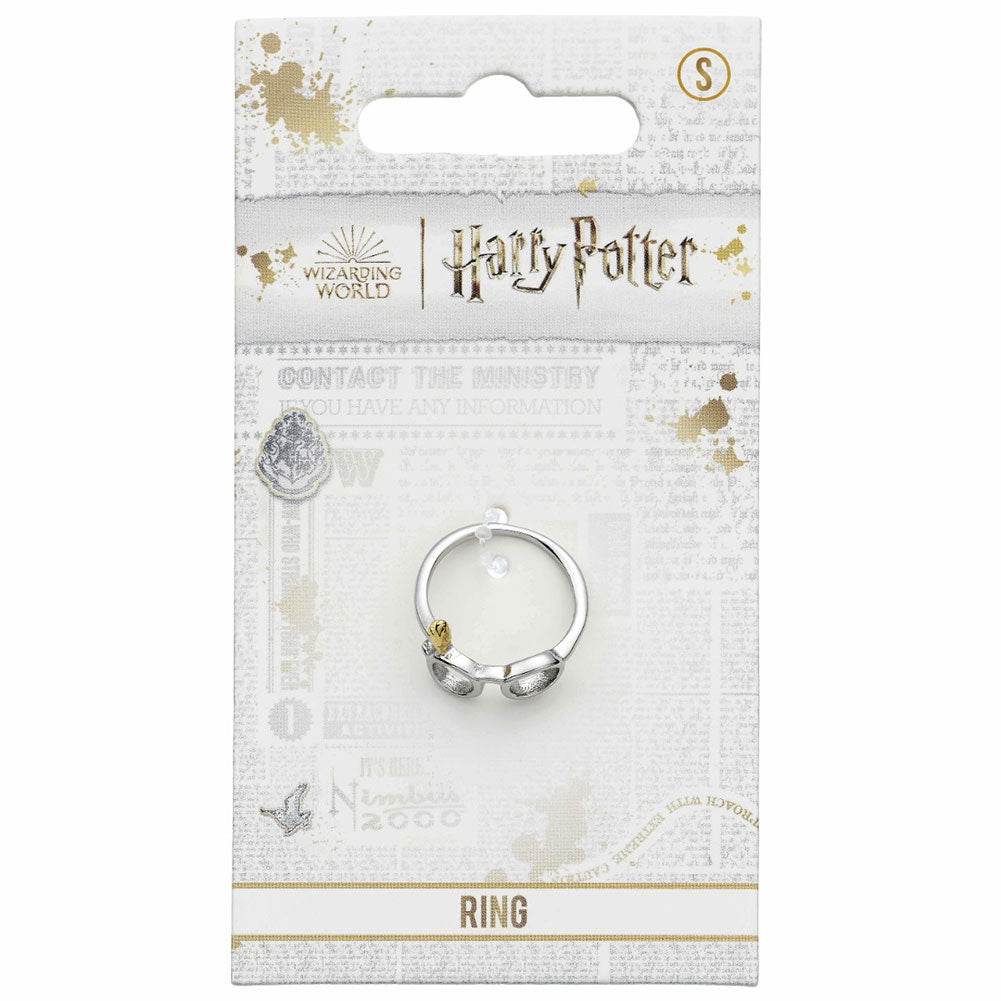 Harry Potter Stainless Steel Ring Harry Glasses Medium - Gift Arch