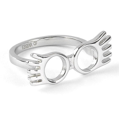 Harry Potter Stainless Steel Ring Luna Glasses Large - Gift Arch