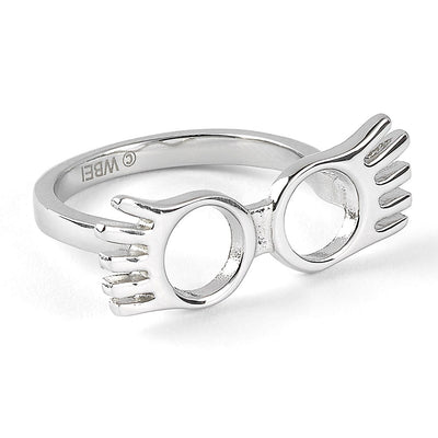 Harry Potter Stainless Steel Ring Luna Glasses Small - Gift Arch