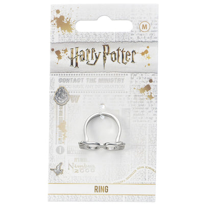 Harry Potter Stainless Steel Ring Luna Glasses Small - Gift Arch