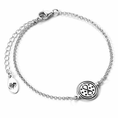 Harry Potter Sterling Silver Charm Bracelet Time Turner - Gift Arch