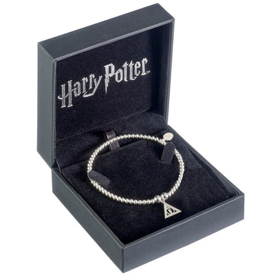 Harry Potter Sterling Silver Crystal Bracelet Deathly Hallows - Gift Arch