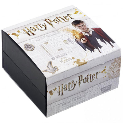 Harry Potter Sterling Silver Crystal Charm Golden Snitch - Gift Arch