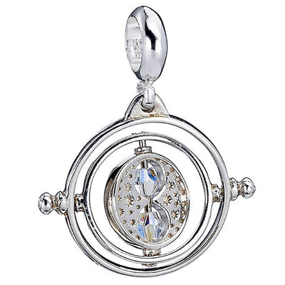 Harry Potter Sterling Silver Crystal Charm Time Turner - Gift Arch