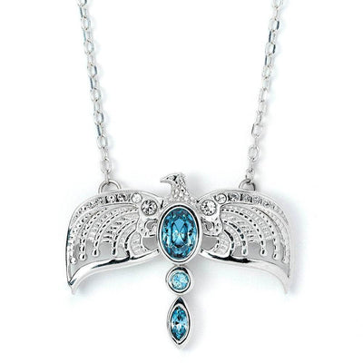 Harry Potter Sterling Silver Crystal Necklace Diadem - Gift Arch