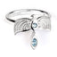 Harry Potter Sterling Silver Crystal Ring Diadem Small - Gift Arch