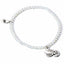 Harry Potter Stone Bracelet With Sterling Silver Charm Golden Snitch - Gift Arch