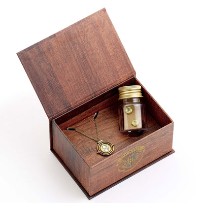 Harry Potter Time Turner Necklace & Earrings Gift Box - Gift Arch