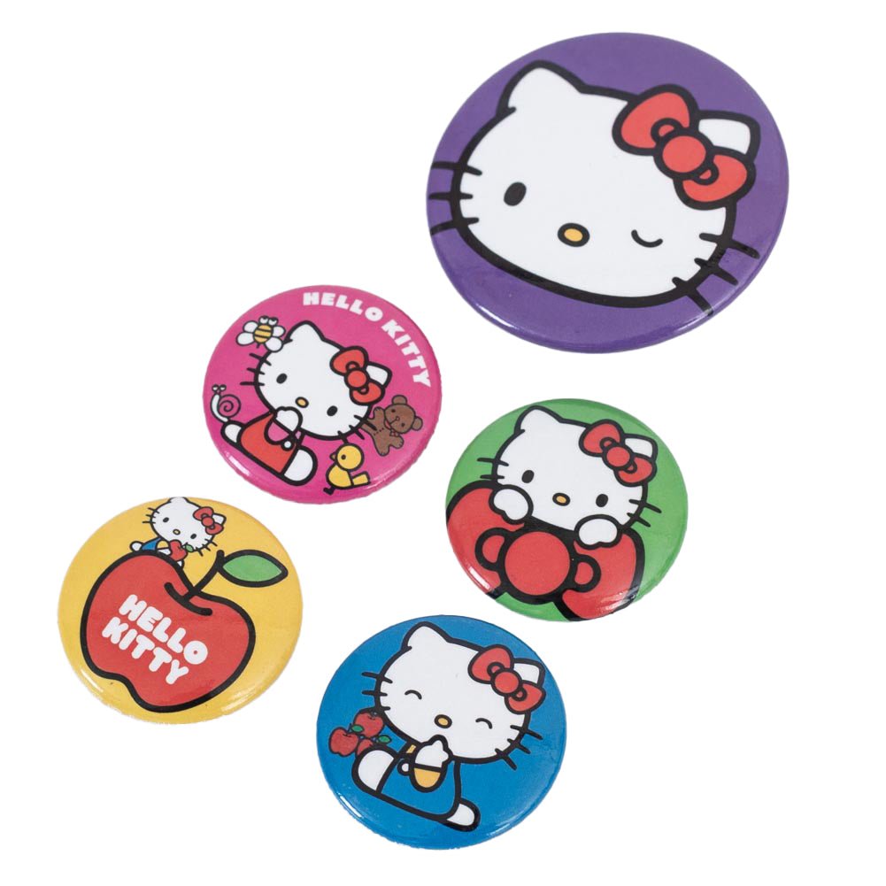 Hello Kitty Button Badge Set - Gift Arch