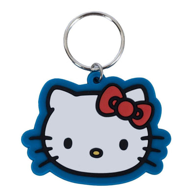 Hello Kitty Face PVC Keyring - Gift Arch