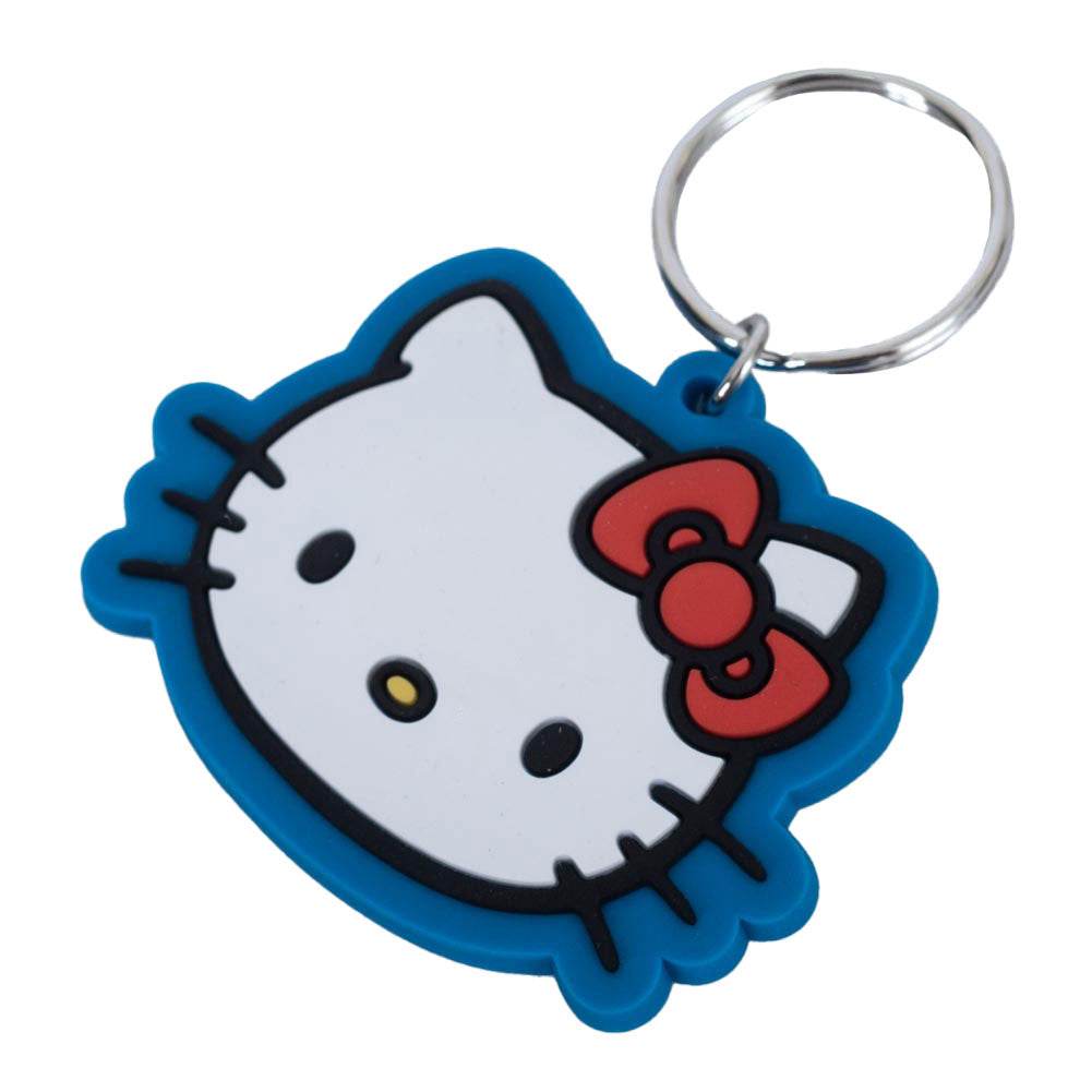 Hello Kitty Face PVC Keyring - Gift Arch