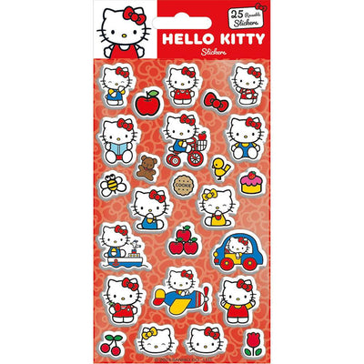 Hello Kitty Puffy Sticker Set - Gift Arch