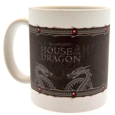 House Of The Dragon Mug Silver Dragon - Gift Arch
