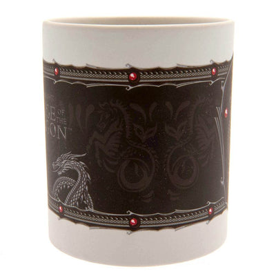 House Of The Dragon Mug Silver Dragon - Gift Arch