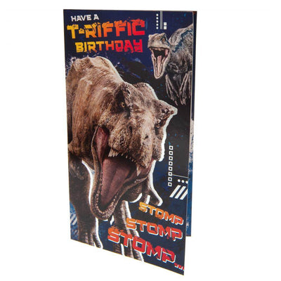 Jurassic World Birthday Card - Gift Arch