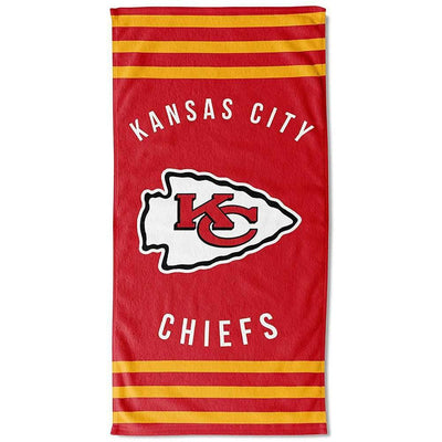 Kansas City Chiefs Stripe Towel - Gift Arch