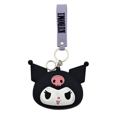 Kuromi PVC Coin Purse Keyring - Gift Arch