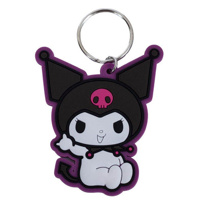 Kuromi Rocking PVC Keyring - Gift Arch