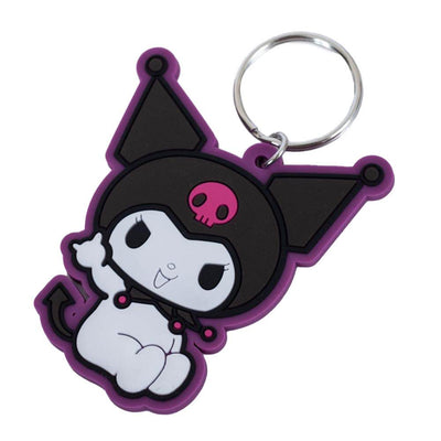 Kuromi Rocking PVC Keyring - Gift Arch