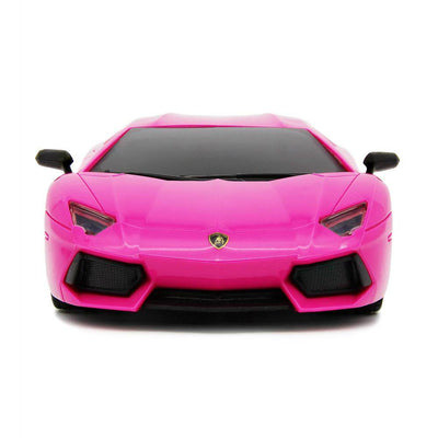 Lamborghini Aventador Radio Controlled Car 1:24 Scale Pink - Gift Arch