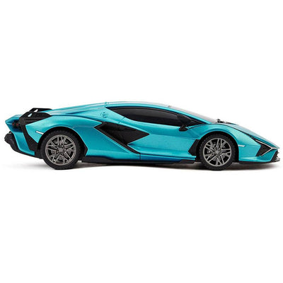Lamborghini Sian Radio Controlled Car 1:24 Scale Blue - Gift Arch