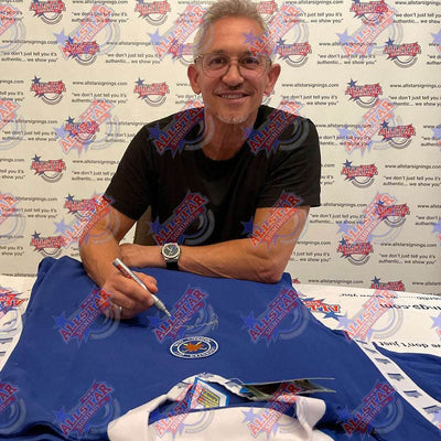 Leicester City FC 1978 Lineker Signed Shirt - Gift Arch