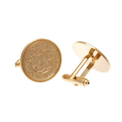 Leicester City FC Gold Plated Cufflinks - Gift Arch
