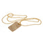 Leicester City FC Gold Plated Dog Tag & Chain - Gift Arch